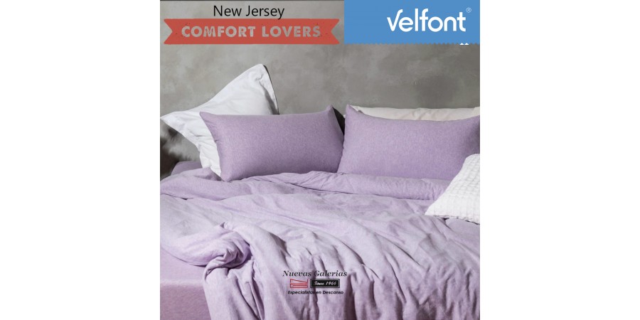 Housse de couette Velfont | New Jersey Soft Lavanda