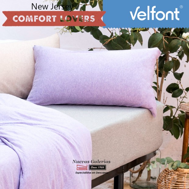 Copriguanciale Velfont | New Jersey Soft Lavanda