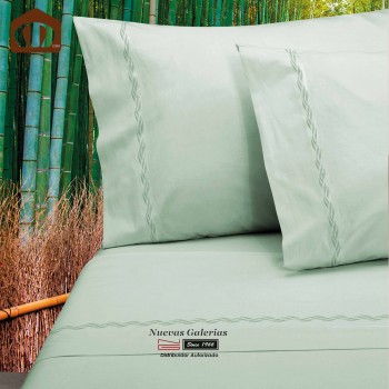 Manterol Sheet Set - Bamboo Green 300 threads
