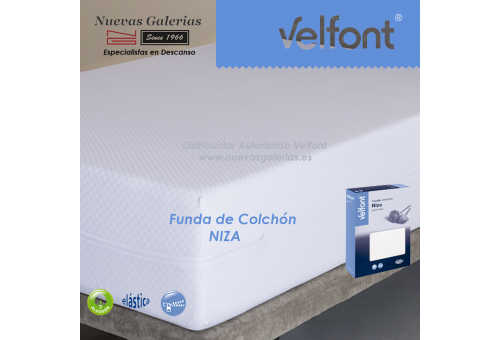 Rénove-matelas Niza avec tissu en coton élastique | Velfont