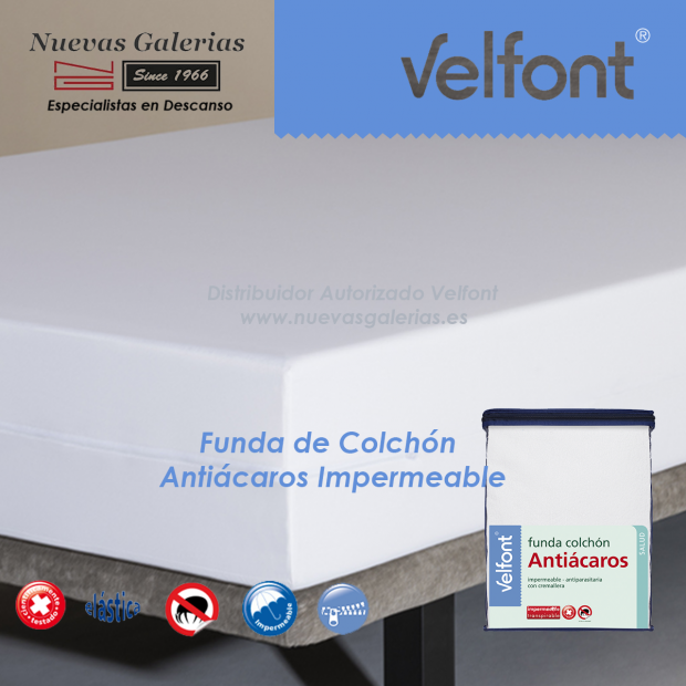 Rénove-matelas Anti-acariens Imperméable et Respirant | Velfont