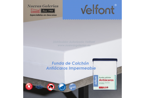 Coprimaterasso antiacaro impermeabile elastico | Velfont