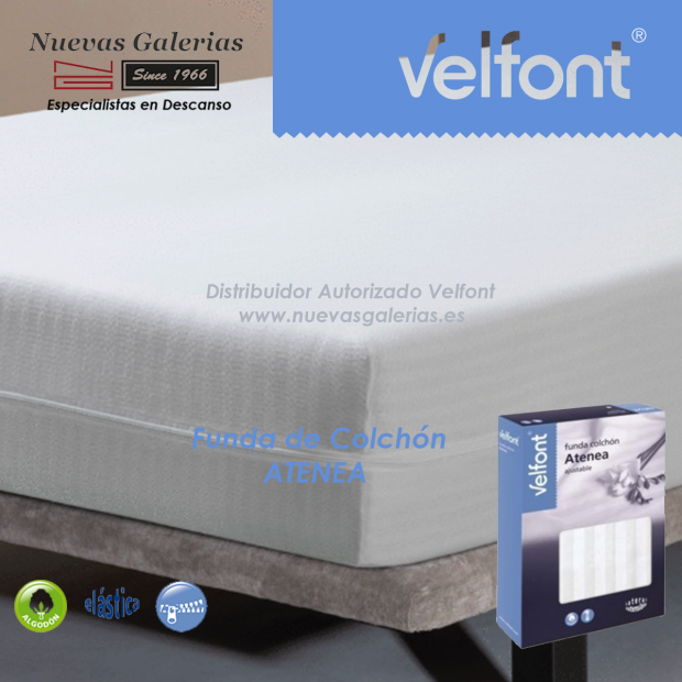 Atenea fully enclosed mattress cover | Velfont