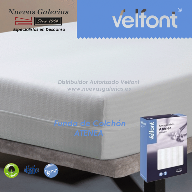 Coprimaterasso completamente chiuso Atenea | Velfont