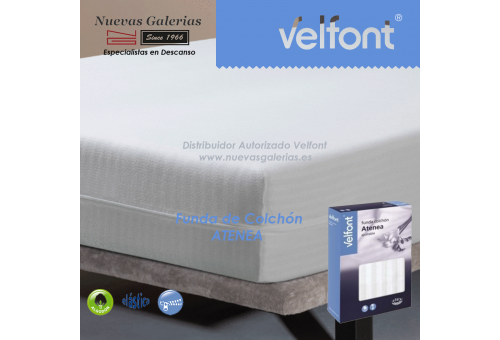 Rénove-matelas Atenea avec tissu en coton élastique | Velfont