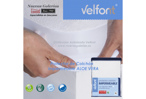 Protège-matelas Aloe Vera Imperméable et Respirant | Velfont