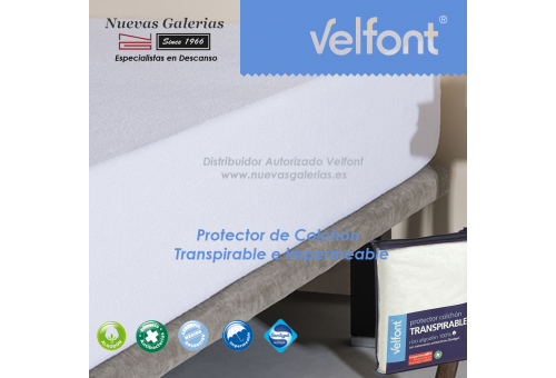 Protège-matelas bouclette Imperméable et Hyper-respirant | Velfont
