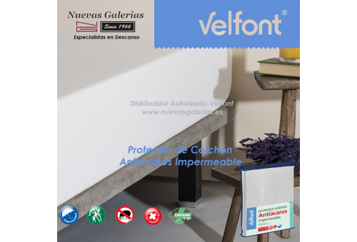 Waterproof & Breathable Anti-dustmite mattress protector | Velfont