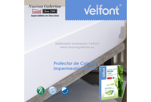 Protector de Colchón Impermeable Bambu 3 capas | Velfont