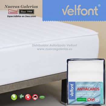 Anti-dustmite reversible quilted mattress protector | Velfont