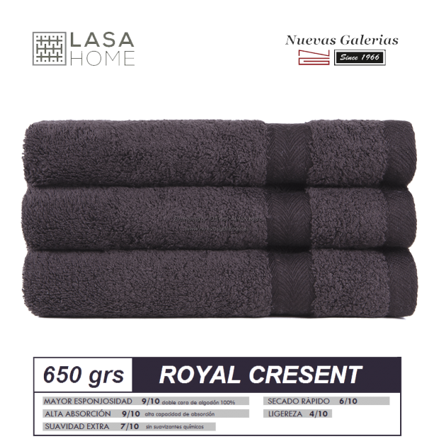 Serviettes 100% Coton 650 g / m² Chocolat brun | Royal Cresent