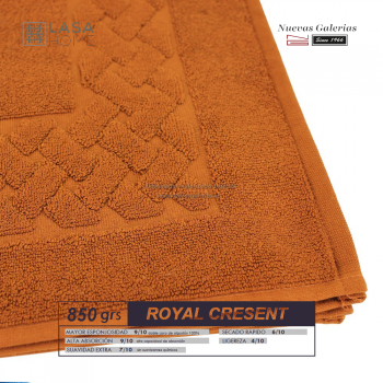 Tapis de bain 100% coton 850 g / m² Jaune topaze | Royal Cresent