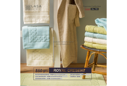 Tapis de bain 100% coton 850 g / m² Jaune Quartz | Royal Cresent